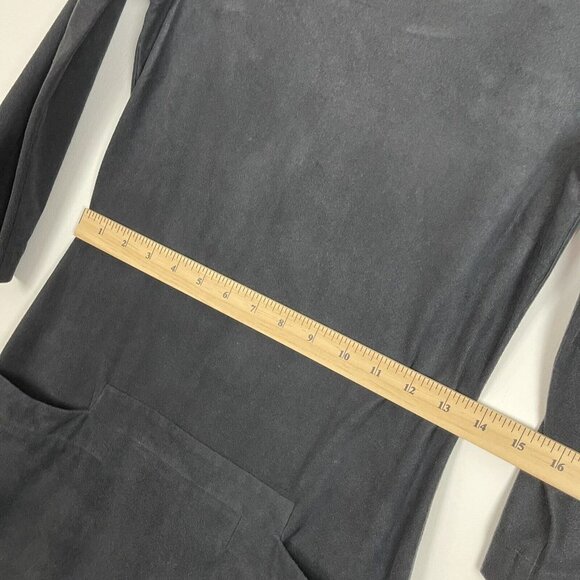 Ag Black Suede Mini Dress Women’s Size XS - Picture 6 of 11